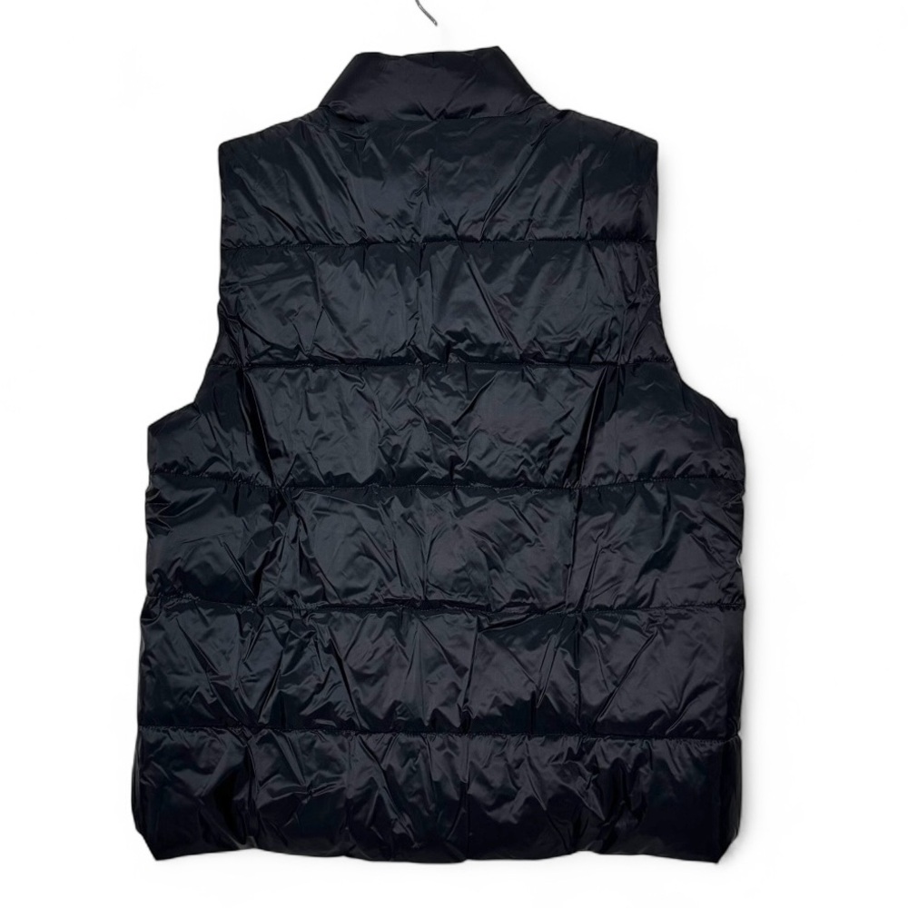 GAP ColdControl Black Puffer Vest Women’s L NWT Water Resistant - Picture 10 of 15
